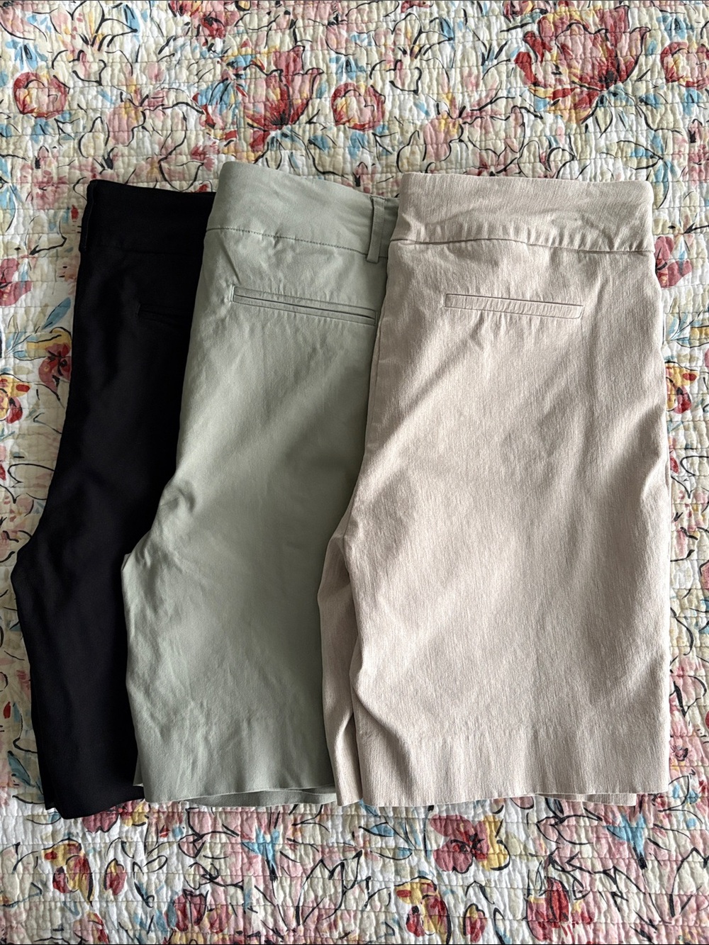 Lot/3 Hilary Radley Pull-On Bermuda Shorts - Picture 13 of 13